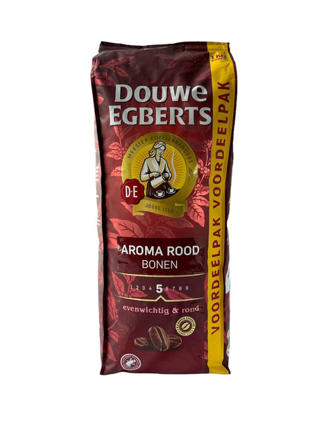 Douwe Egberts koffiebonen aroma rood