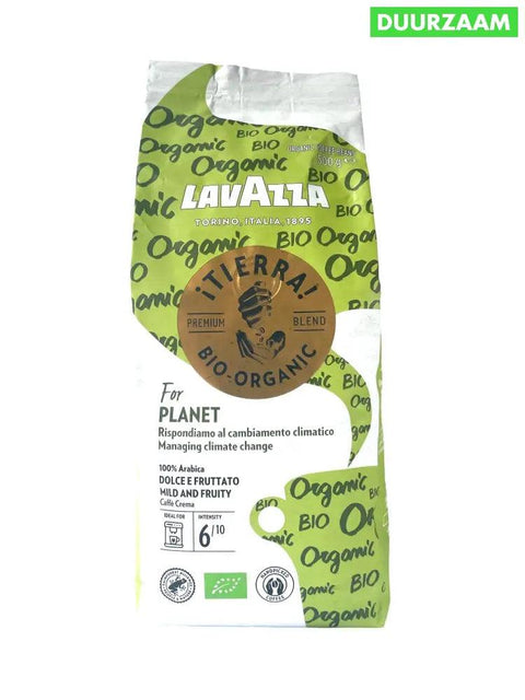 Lavazza koffiebonen Tierra Bio Organic biologisch duurzaam